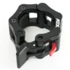 Paire de verrous de serrage pour barre olympique 50 mm fixation optimale et fermeture facile