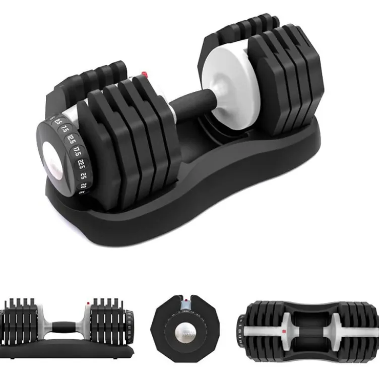 Paire d'haltères automatiques de 2,5 kg à 25 kg