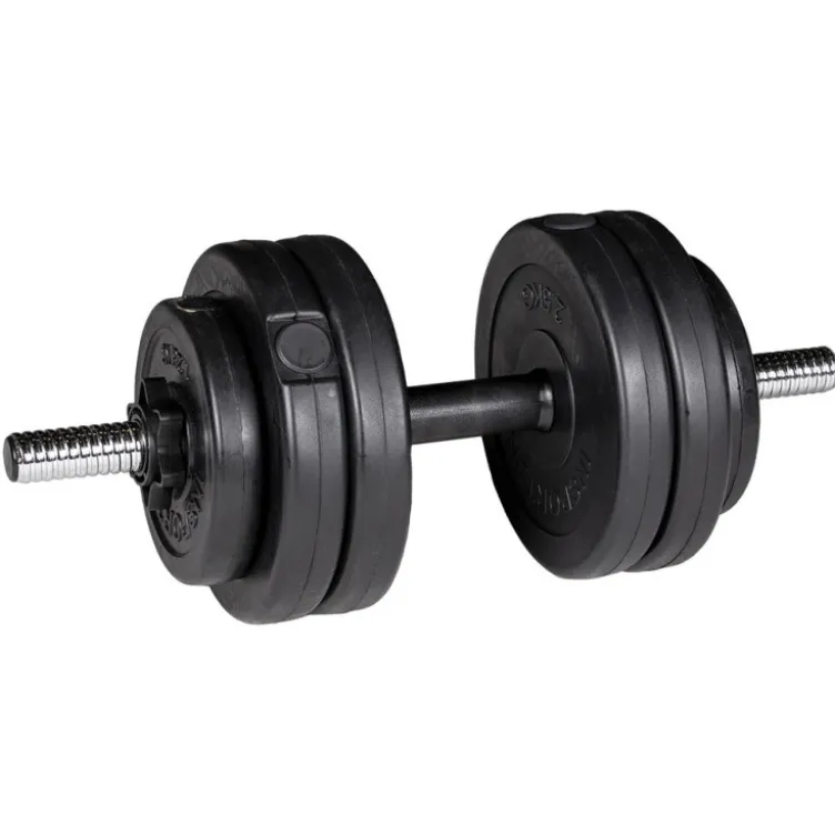 Paire d'haltères de 12.5 kg avec verrous de serrage - Kit d'haltère 12.5 kg pour home-gym