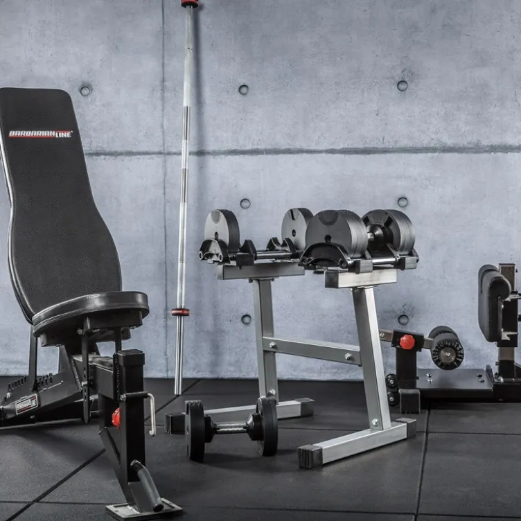 Paire d'haltères Flexbell compactes à charges réglables 2 à 20 kg