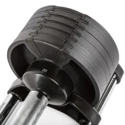 Paire d'haltères Flexbell compactes à charges réglables 2 à 20 kg