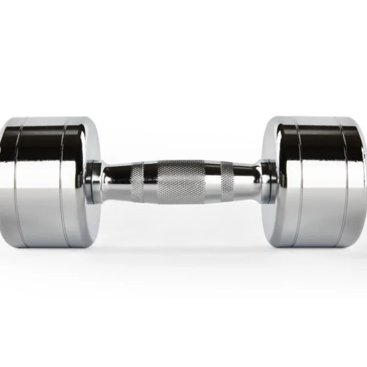 Paire d'haltères homegym en chrome 1 à 10 kg de marque ATX