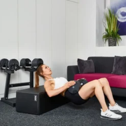 Paire d'haltères Nuobell compactes à charges réglables 2 à 20 kg de marque ATX