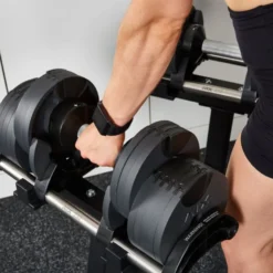 Paire d'haltères Nuobell compactes à charges réglables 2 à 20 kg de marque ATX