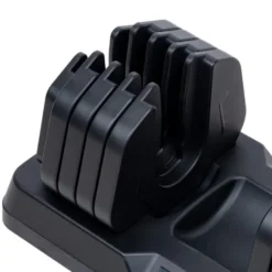 Paire d'haltères réglables de 5 à 41 kg avec support - Kit d'haltères à charge automatique Durabell