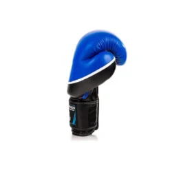 Paire gants de boxe professionnelle bleue