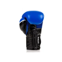 Paire gants de boxe professionnelle bleue