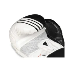 Paire gants de boxe professionnelle en cuir synthétique renforcé