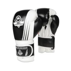 Paire gants de boxe professionnelle en cuir synthétique renforcé