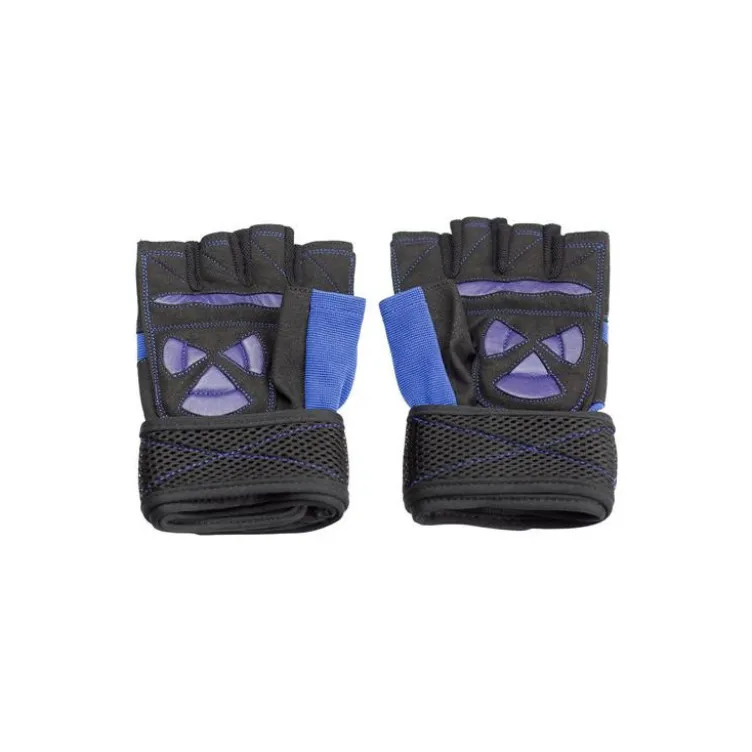 Paire gants d'entraînement en cuir fitness crosstraining et musculation