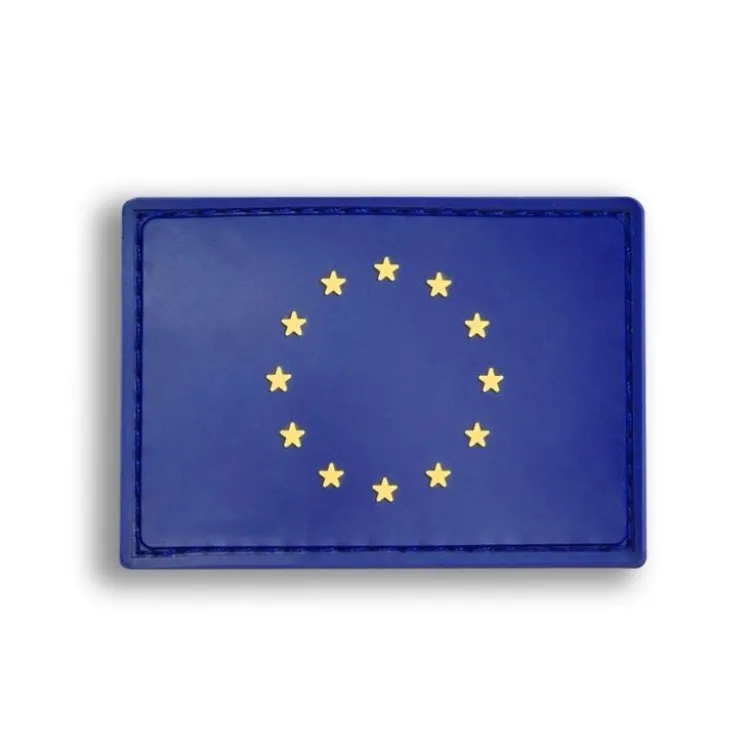 Patch velcro inodore Union Européenne 65 x 45 mm pour sac de sport et équipements sportifs
