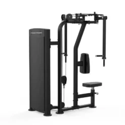 Peck deck machine combo deltoïdes trainer professionnel Titanium Strength à sélecteur de poids - Black Séries BS-S7