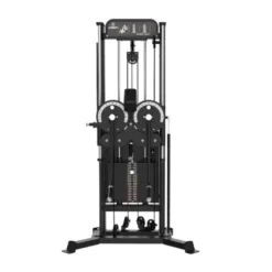 Peck dual shoulder machine PRO à charge guidée pour salles commerciales - Élévations latérales Titanium Strength EL-S28