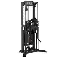 Peck dual shoulder machine PRO à charge guidée pour salles commerciales - Élévations latérales Titanium Strength EL-S28