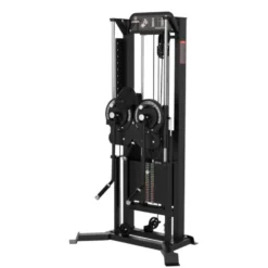 Peck dual shoulder machine PRO à charge guidée pour salles commerciales - Élévations latérales Titanium Strength EL-S28