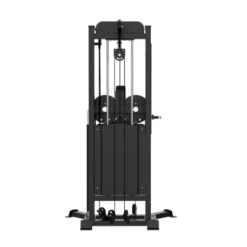 Peck dual shoulder machine PRO à charge guidée pour salles commerciales - Élévations latérales Titanium Strength EL-S28