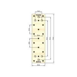 Peg board ATX fixable sur les plateformes rigs de cross-training