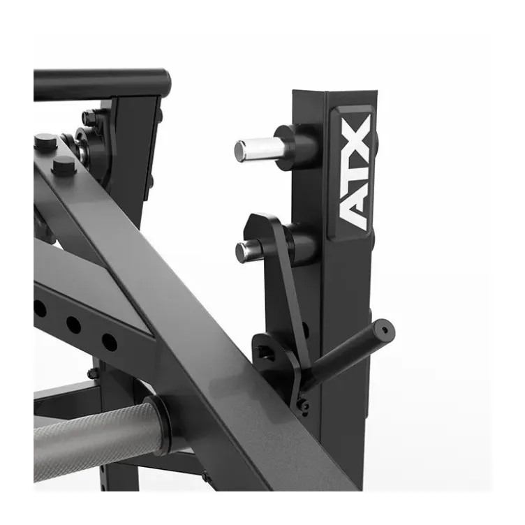 Pendulum squat machine ATX fitness - Appareil à squat à capacité de charge 400 kg pour l'entraînement des jambes