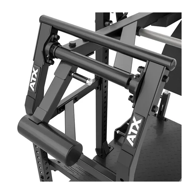 Pendulum squat machine ATX fitness - Appareil à squat à capacité de charge 400 kg pour l'entraînement des jambes