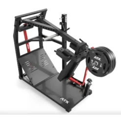 Pendulum squat machine ATX fitness - Appareil à squat à capacité de charge 400 kg pour l'entraînement des jambes