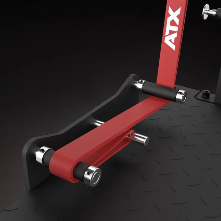 Pendulum squat machine ATX fitness - Appareil à squat à capacité de charge 400 kg pour l'entraînement des jambes