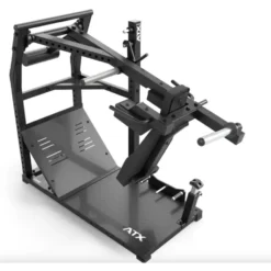Pendulum squat machine ATX fitness - Appareil à squat à capacité de charge 400 kg pour l'entraînement des jambes