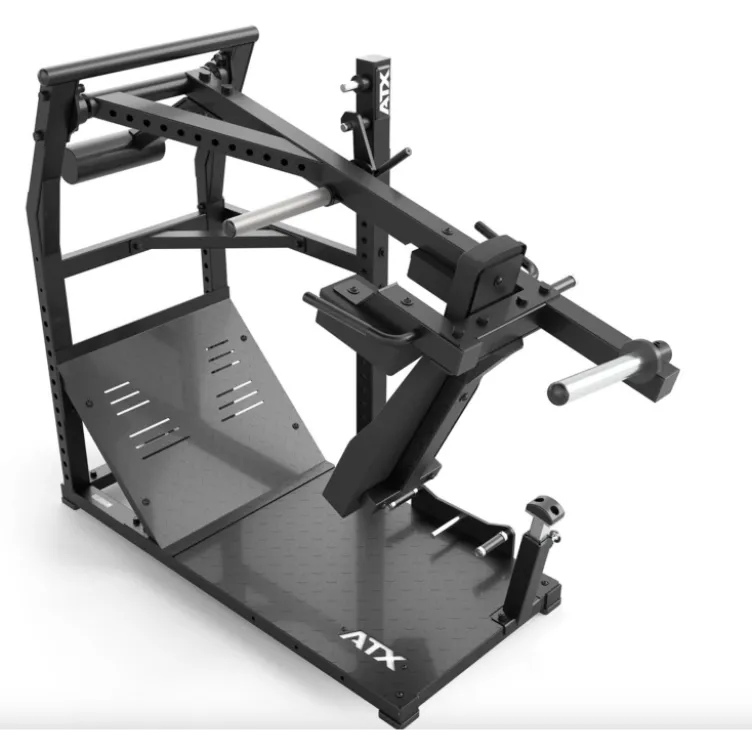 Pendulum squat machine ATX fitness - Appareil à squat à capacité de charge 400 kg pour l'entraînement des jambes
