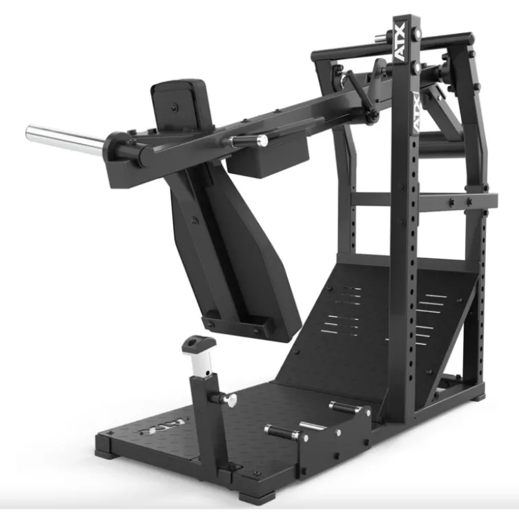 Pendulum squat machine ATX fitness - Appareil à squat à capacité de charge 400 kg pour l'entraînement des jambes