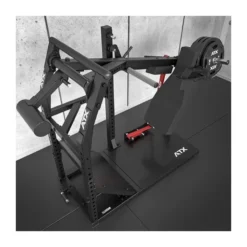 Pendulum squat machine ATX fitness - Appareil à squat à capacité de charge 400 kg pour l'entraînement des jambes