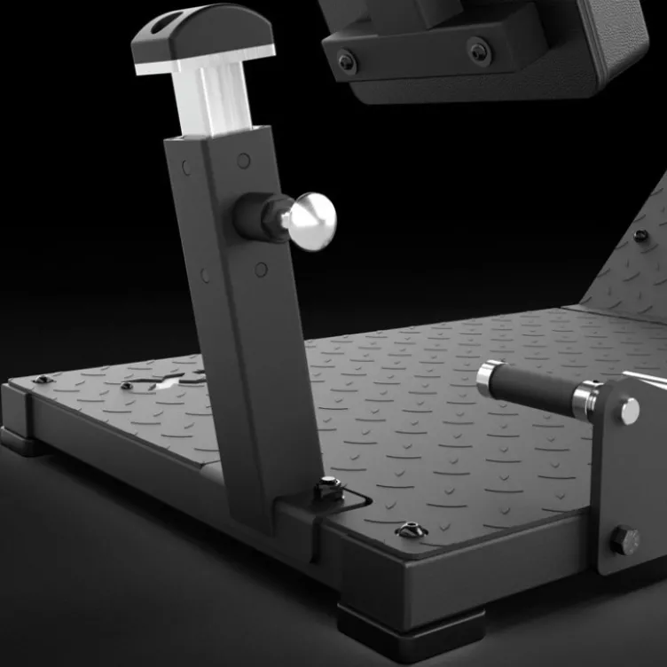 Pendulum squat machine ATX fitness - Appareil à squat à capacité de charge 400 kg pour l'entraînement des jambes