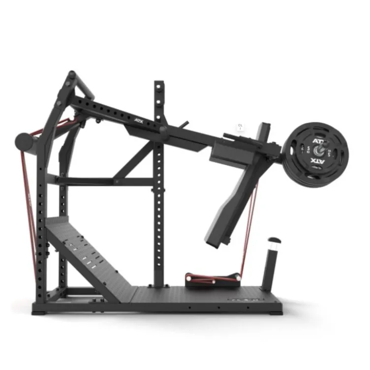 Pendulum squat machine ATX fitness - Appareil à squat à capacité de charge 400 kg pour l'entraînement des jambes