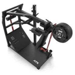 Pendulum squat machine ATX fitness - Appareil à squat à capacité de charge 400 kg pour l'entraînement des jambes