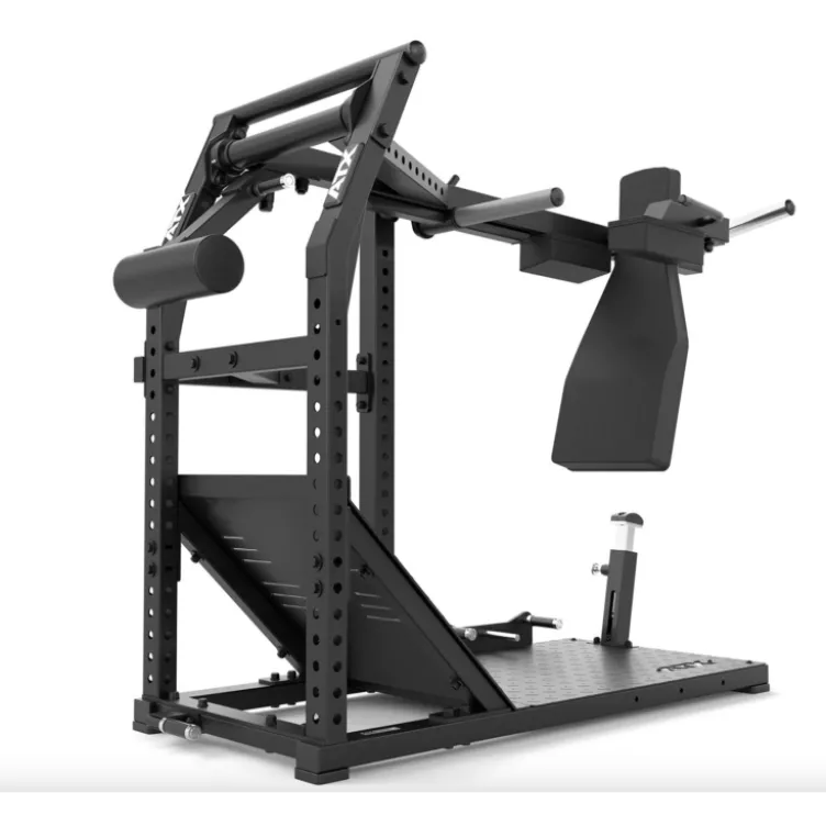 Pendulum squat machine ATX fitness - Appareil à squat à capacité de charge 400 kg pour l'entraînement des jambes