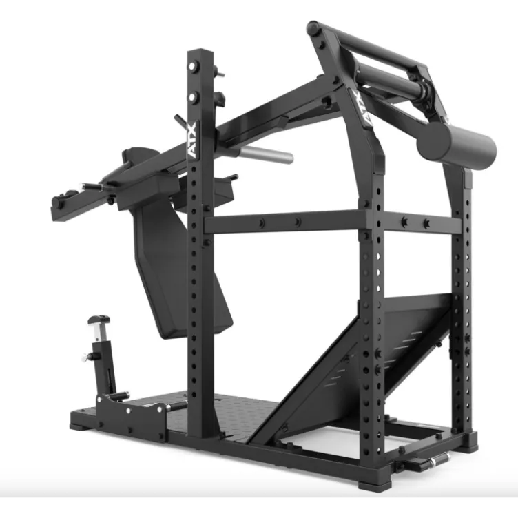 Pendulum squat machine ATX fitness - Appareil à squat à capacité de charge 400 kg pour l'entraînement des jambes