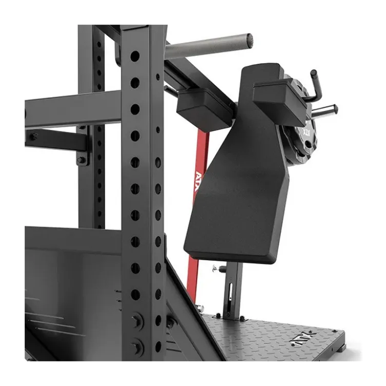 Pendulum squat machine ATX fitness - Appareil à squat à capacité de charge 400 kg pour l'entraînement des jambes