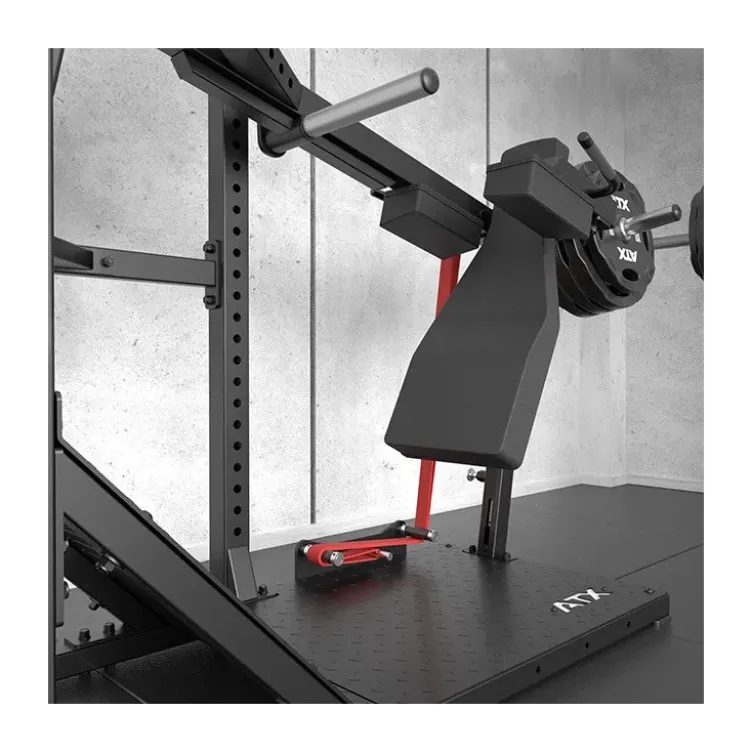 Pendulum squat machine ATX fitness - Appareil à squat à capacité de charge 400 kg pour l'entraînement des jambes