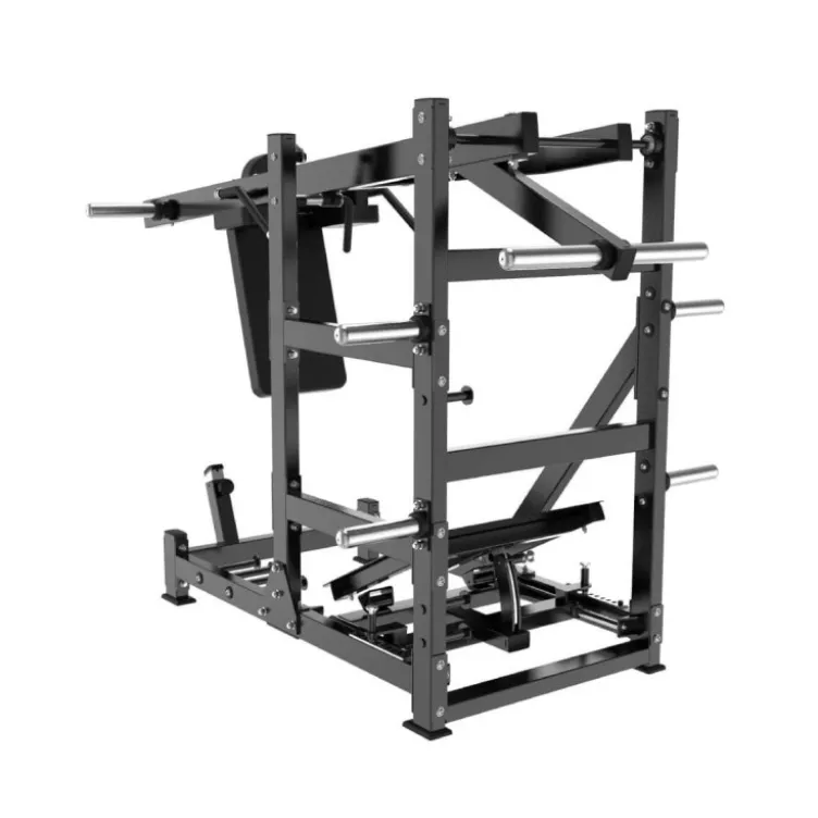 Pendulum squat machine PRO Titanium Strength Black Séries - Hack squat pendulaire max 200 kg BS-PL42