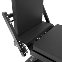 Pilates reformer pliable avec système de double résistance max 75 kg et planche de saut - Plateforme coulissante silencieuse