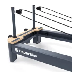 Pilates reformer pliable avec système de résistance à ressorts réglable jusqu'à 79 kg - Appuie-épaules amovibles