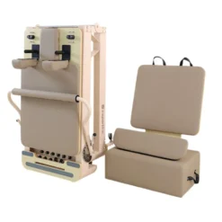 Pilates Reformer Pliable Comfolder EVO avec système de résistance à ressorts jusqu'à 79 kg et boîte Pilates incluse