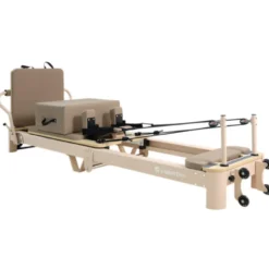Pilates Reformer Pliable Comfolder EVO avec système de résistance à ressorts jusqu'à 79 kg et boîte Pilates incluse