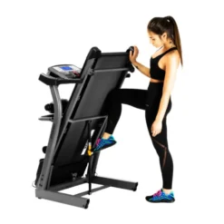 Piste de course ENDURA pour home-gym avec réglage de la vitesse et de l'angle de la courroie