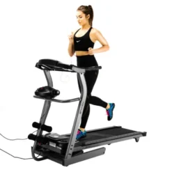 Piste de course ENDURA pour home-gym avec réglage de la vitesse et de l'angle de la courroie