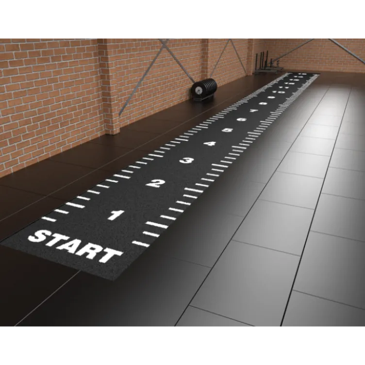 Piste de speedtrack graduée de 15 mètres pour crosstraining