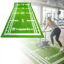 Piste de sprint en gazon synthétique 10,2 x 2 m pour entraînements de crossfit - Dos antidérapant