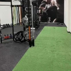 Piste de sprint en rouleau de gazon synthétique 10 x 2 mètres pour musculation