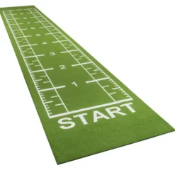Piste en gazon synthétique vert 12 x 2 mètres avec marquage pour crosstraining et musculation