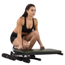 Planche abdominale réglable et pliable pour Home-gym