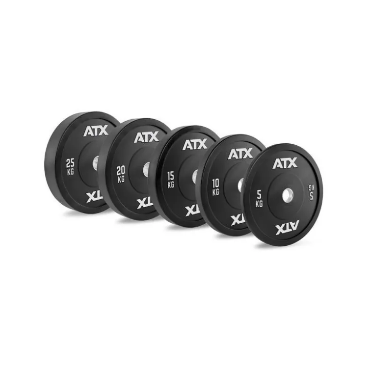 Plaque de poids ATX 5 à 25kg pour barres olympiques ultra-résistante