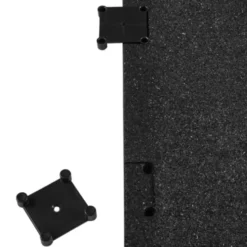 Plaque de protection du sol CleanFIT 1 m x 1 m d'épaisseur 2 cm pour vos salles de sport - Norme FEU EFL